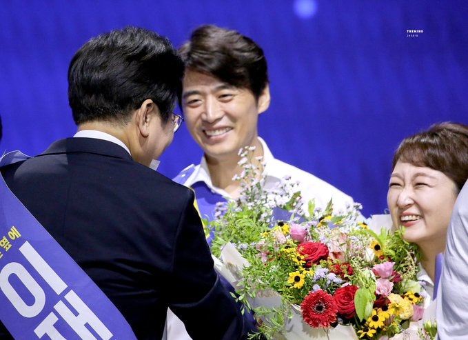 한준호! 이언주! 눈에 꿀이 뚝뚝뚝