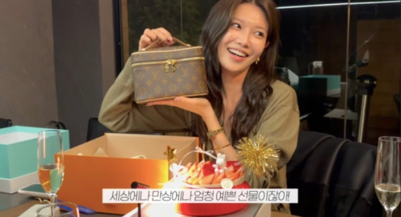 소녀시대 멤버들과 함께한 수영의 특별한 럭셔리 생일파티