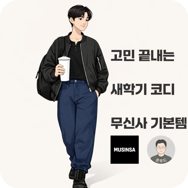  대학생 개강룩 추천, 무신사 랭킹 기준 5가지 코디