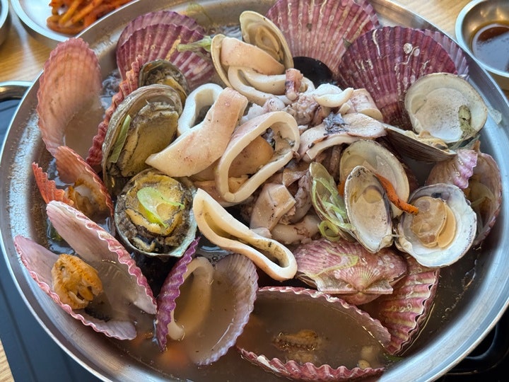 박승광해물칼국수 북한강직영점 북한강칼국수맛집 찾다가 발견한 해물탕급 칼국수