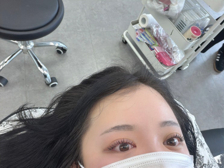  울산 동구 속눈썹연장 눈시림없는 led연장 김지은속눈썹
