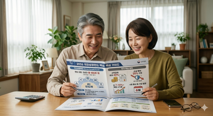 2026년 출시되는 150조 규모의 국민성장펀드! 최대 40% 소득공제와 6월 가입 일정까지 핵심 투자 정보