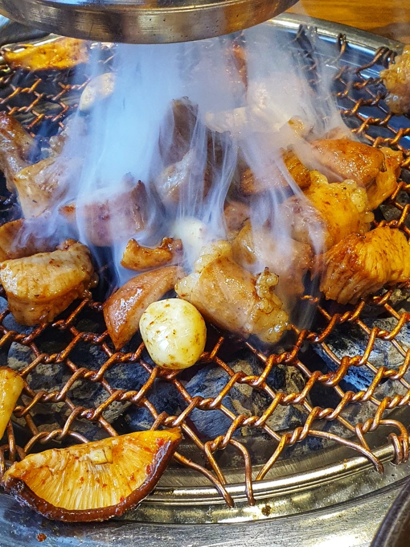 서울 강동구 곱창 막창 맛집 박신혜 부모님 식당 오양별 특모둠한판 후기