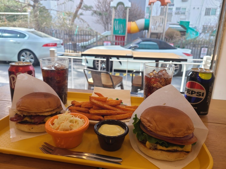 [둔촌동역] 강동중앙도서관 수제버거 맛집 추천 <밀스버거>