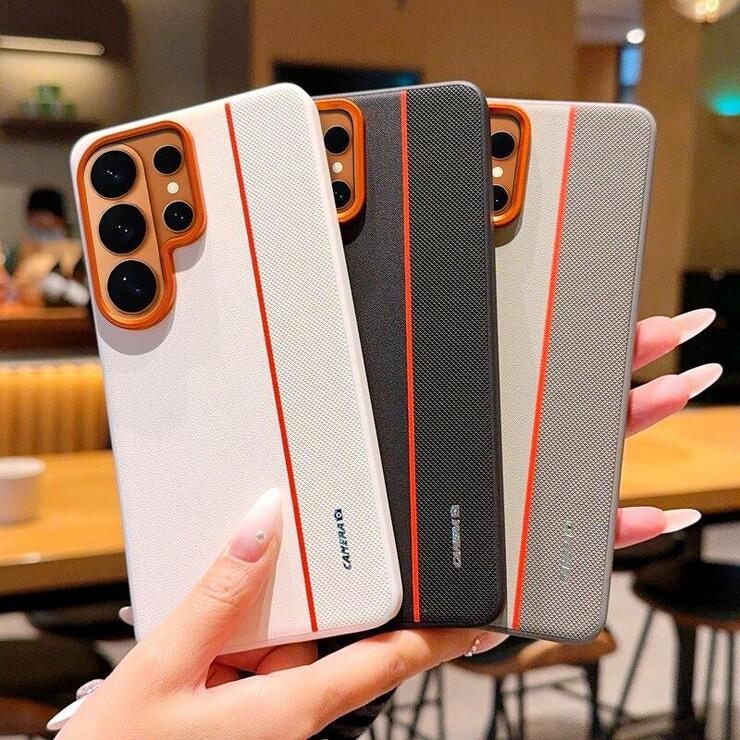 삼성 갤럭시 울트라 폰케이스 S26 S25Edge S26Ultra 전용 하드케이스 고급 감성 패션 스타일 블랙 ....