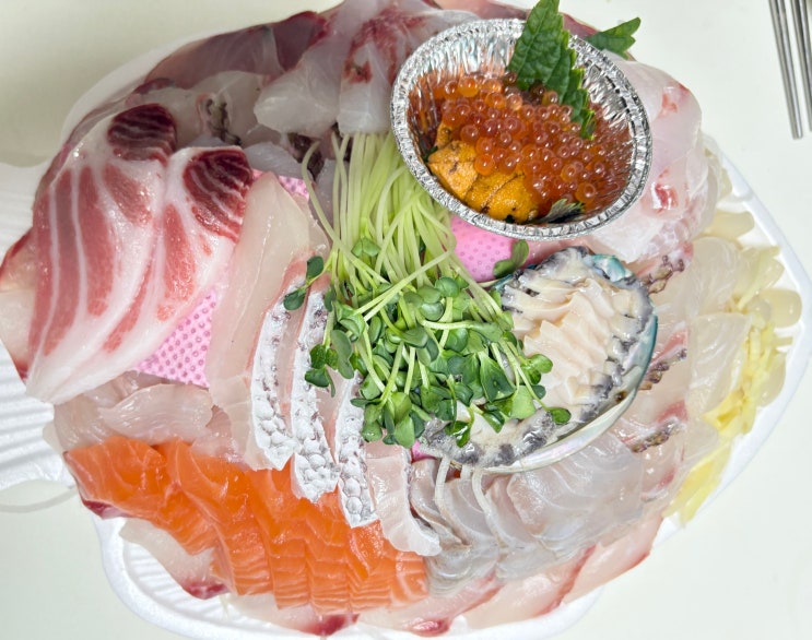  노량진 수산시장 회포장 큰손 사장님의 넘치는 오마카세 공주상회 후기