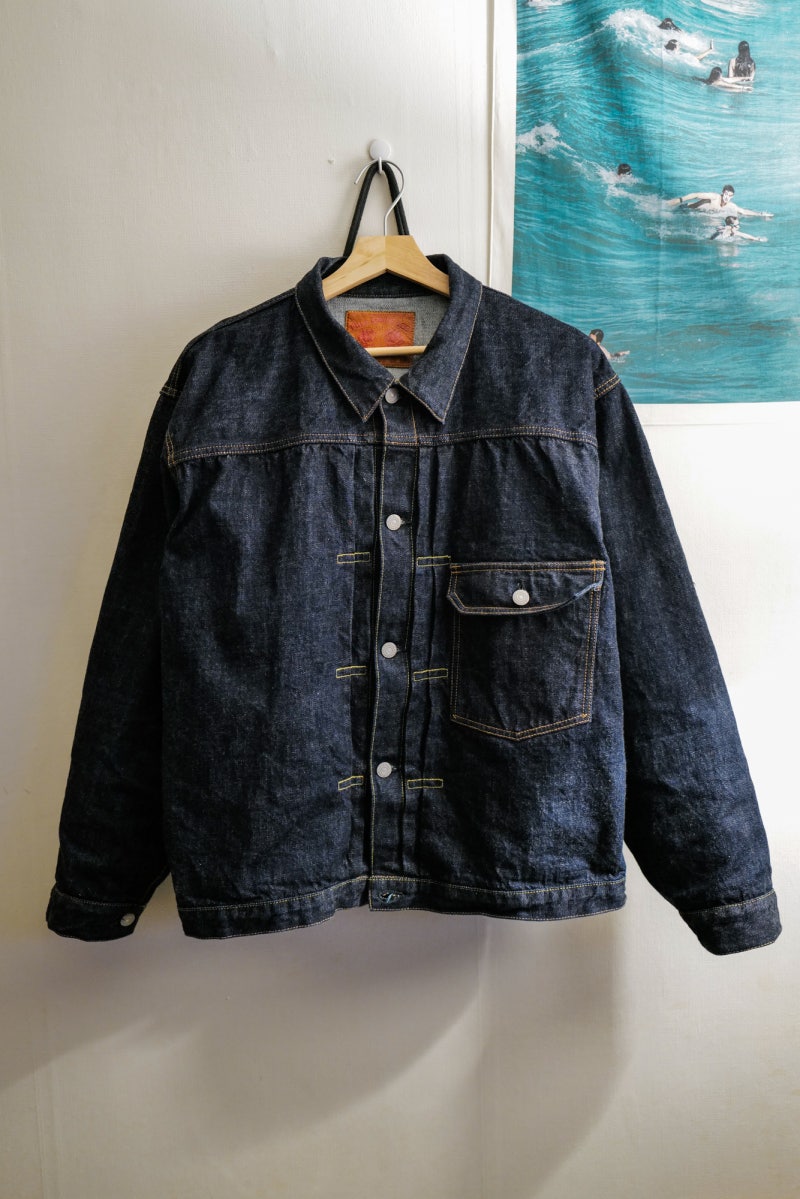 샀다, 풀카운트 2107w 1세대 타입1 데님 자켓(FULLCOUNT 1st denim jacket)