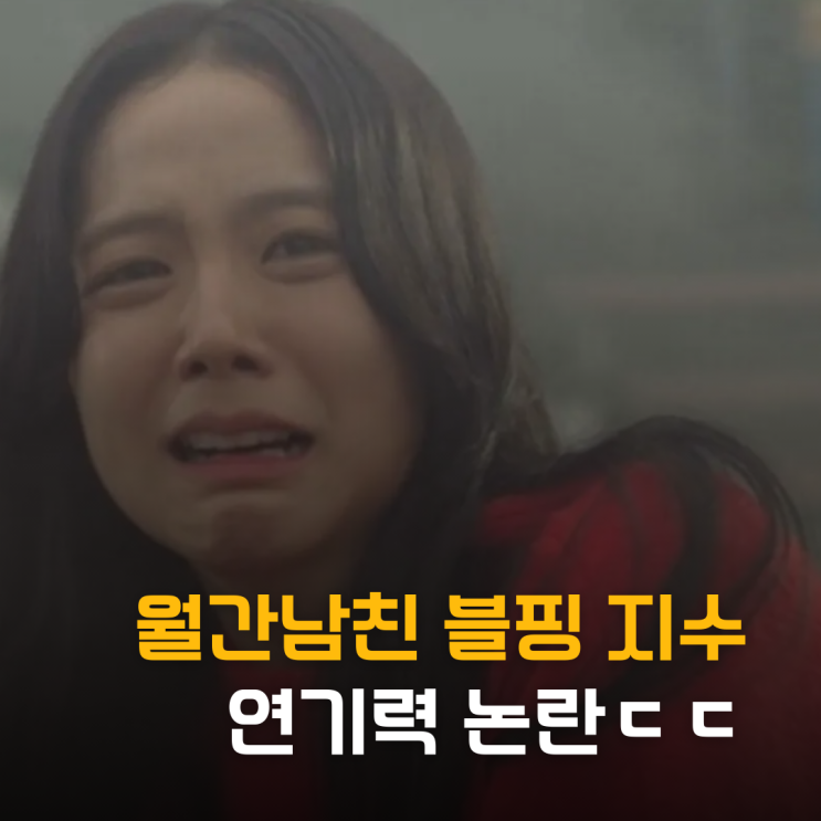  월간남친 지수 연기력 논란? 공개 첫날 엇갈린 반응