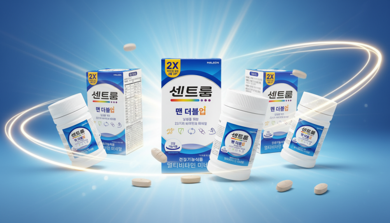센트룸 맨 더블업 60정 3개 섭취 후기