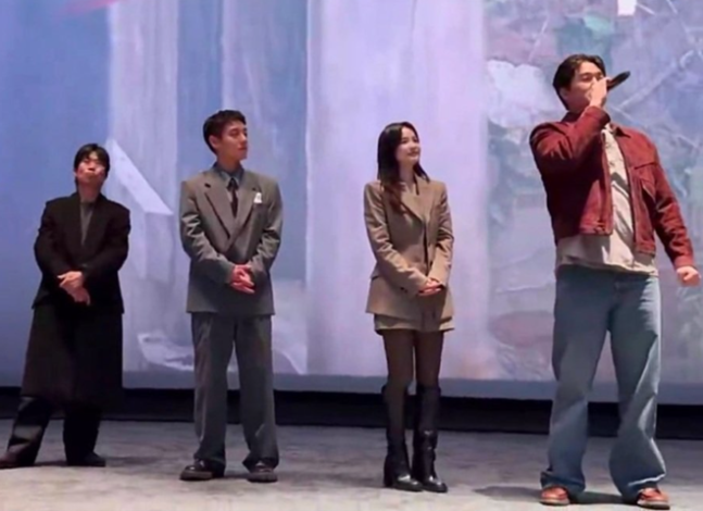유지태 실물 체감 화제…188cm·100kg ‘왕과 사는 남자’ 무대인사서 압도적 존재감