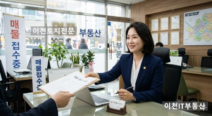  “이천토지 어디에 중개의뢰 해야 할까? 실패 없는 중개업소 선택법”