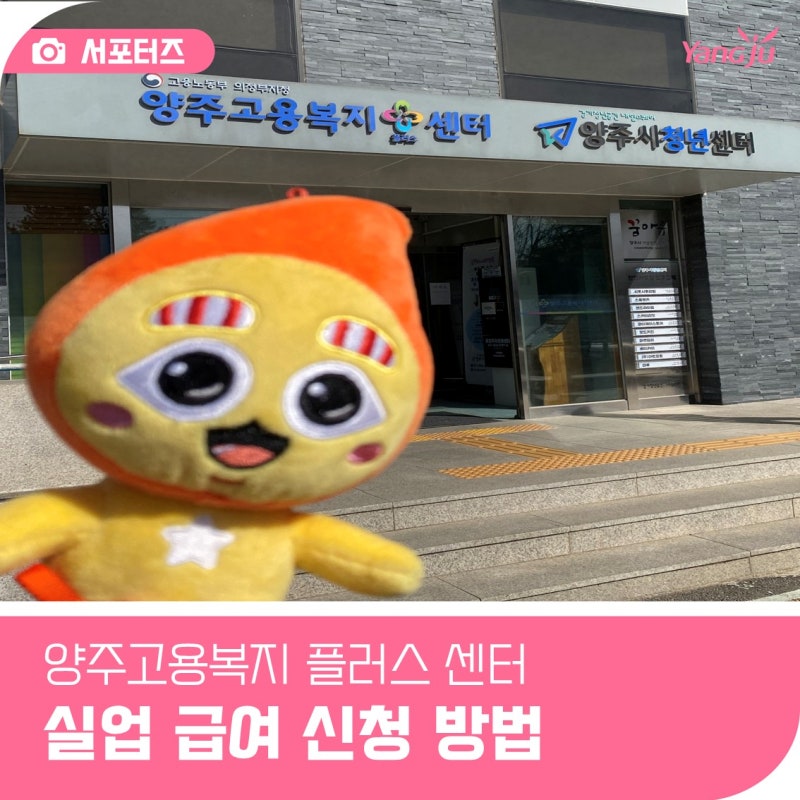 양주시청 실업급여 신청 방법｜고용센터 방문 절차 정리