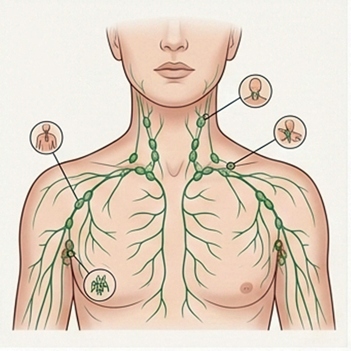 목 림프절 부음 원인과 임파선염 증상, 갑상선 암일 가능성은?