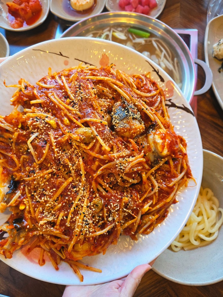  진주 평거동 맛집 점심 가족모임은 양포항 아구찜