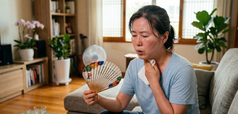 갱년기 안면홍조와 화끈거림, 전문의가 알려주는 과학적 해법