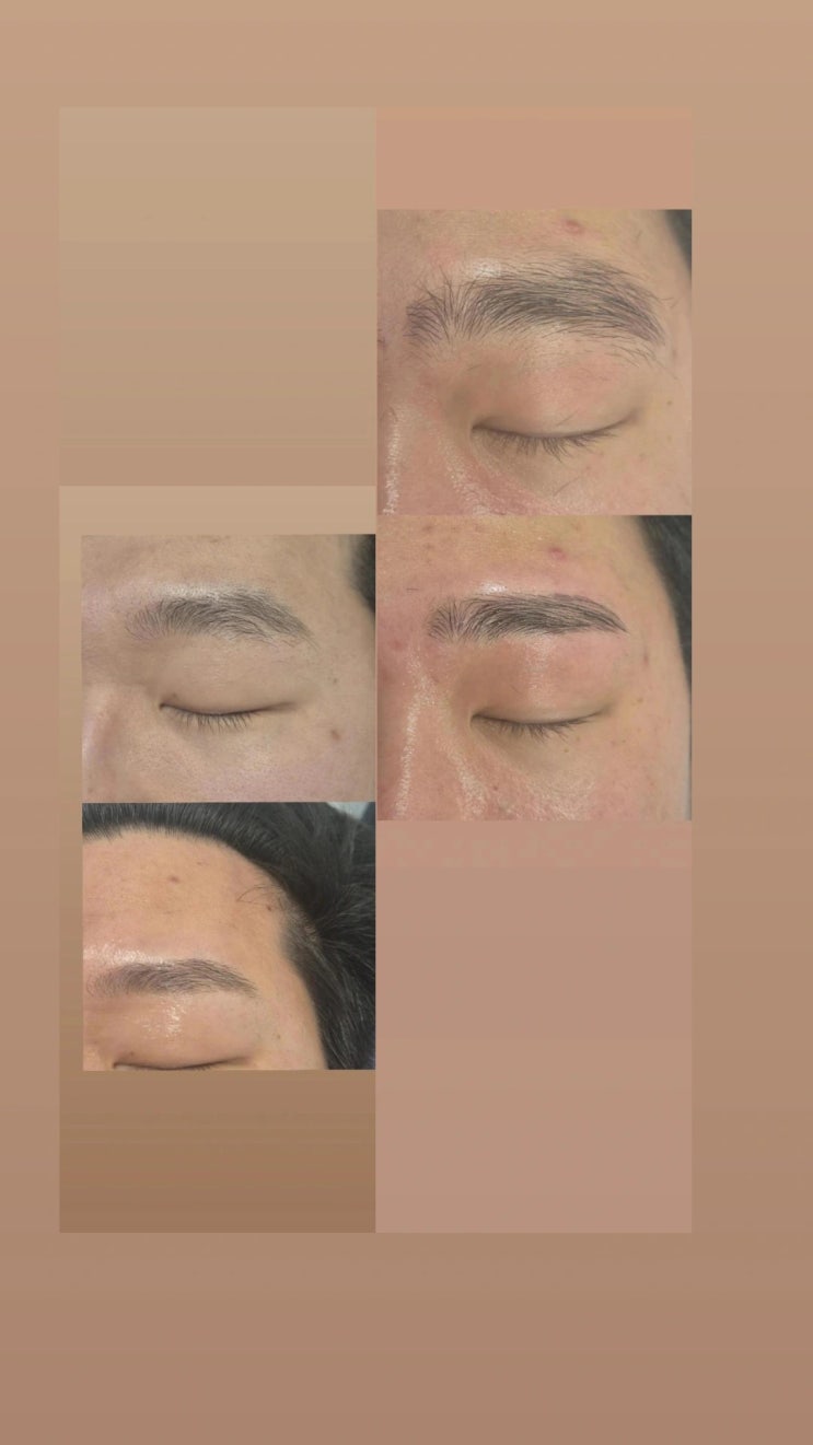  남자 눈썹 왁싱으로 남자 눈썹을 더 짙고 선명하게, 영등포 남자 왁싱샵 "청춘케어"