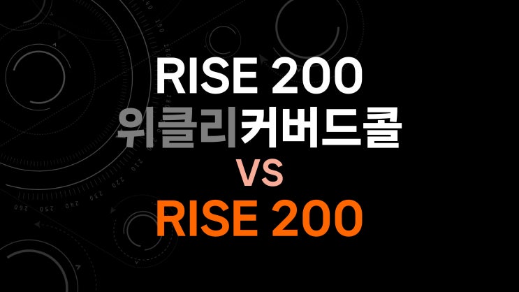  RISE 200위클리커버드콜 vs RISE 200 - 배당 재투자 및 동일 현금 흐름 비교