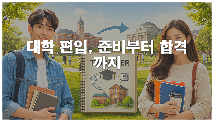  대학 편입, 준비부터 합격까지