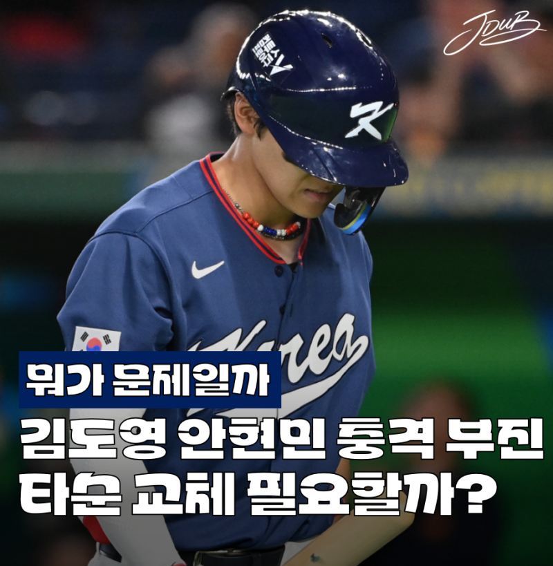 "기대 많이 했는데.." WBC 본선 되자 무섭도록 조용해진 김도영과 안현민! 타순 조정 필요할까?