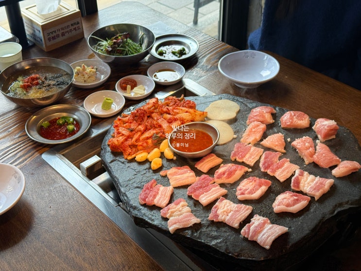 영등포 고기집 석암생소금구이 고기부터 볶음밥, 짜파게티 완벽코스