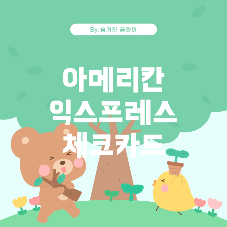  아메리칸 익스프레스 체크카드 발급 방법과 한국에서의 가능성