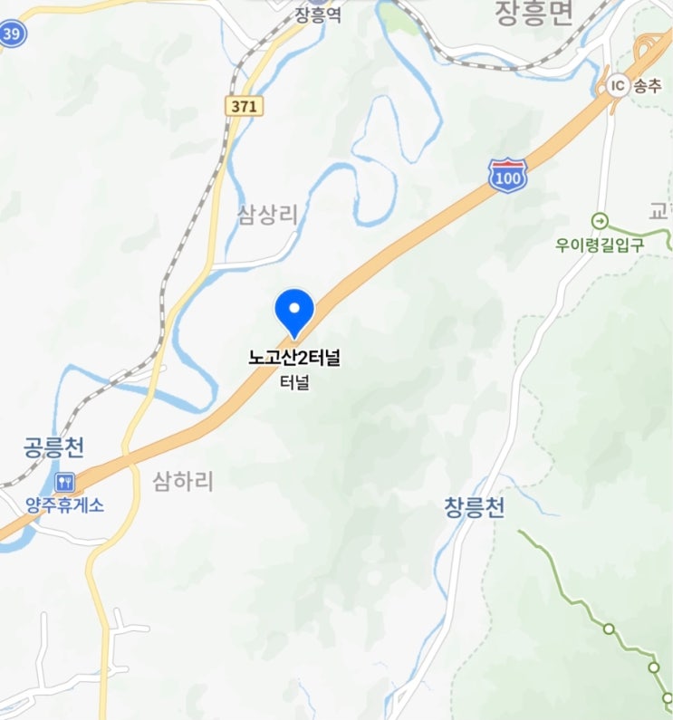 수도권 제1순환선 퇴계원 방향 <b>노고산</b>2<b>터널</b> 부근에서 발생한... 