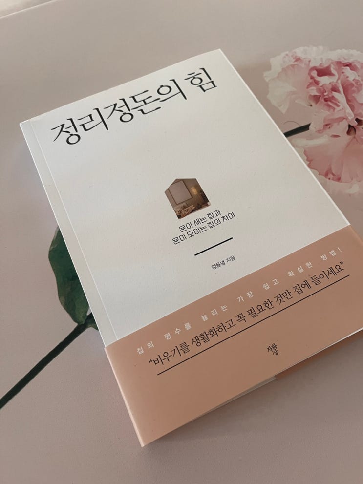  책 정리정돈의 힘 서평: 미니멀 라이프를 만드는 정리의 기술