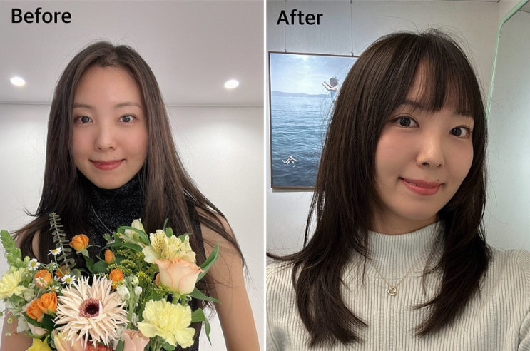  압구정미용실 인디비주얼 디스커넥션 볼륨 커트잘하는미용실