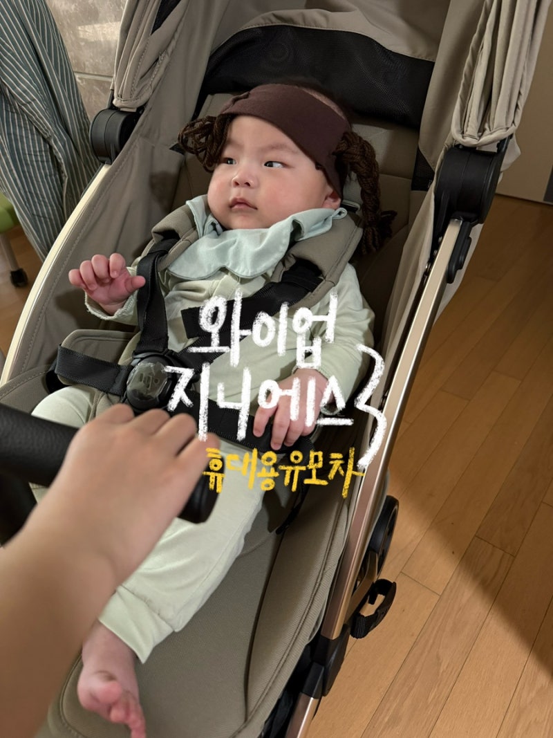 7년만에 다시 육아하며 산 휴대용 유모차, 와이업 지니에스3 (유모차 종류, 장단점, 시기, 고....