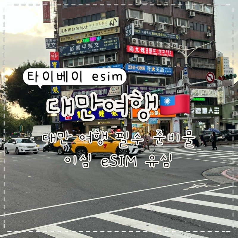 [대만여행] 대만 타이베이 이심 eSIM 말톡 실명인증 필요없는 말톡 이심 구매, 사용방법