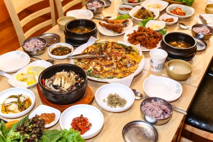 경주 쌈밥맛집 '유수정 불고기 쌈밥'