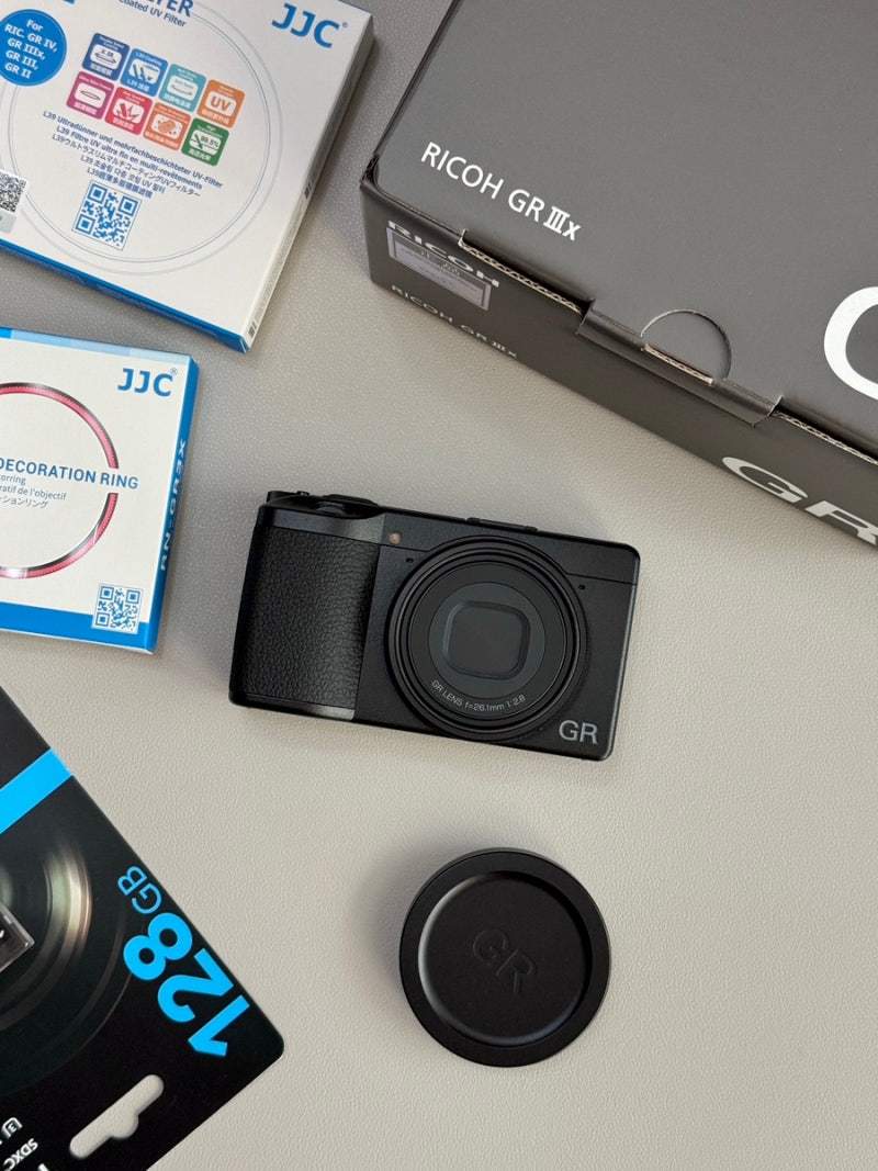 [RICOH] 리코 gr3x 카메라 언박싱 | 악세사리 추천 | 작례 모음