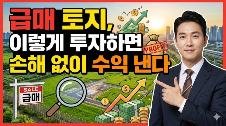  “토지 투자, 전문가가 추천하는 성공 포인트 5가지”