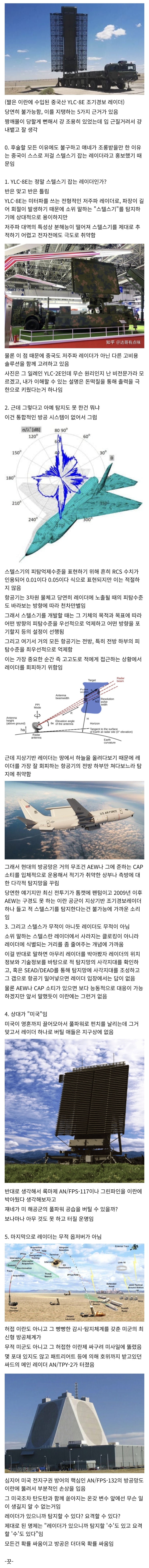  중국제 대스텔스 레이더는 폭격을 예방할 수 있었는가?