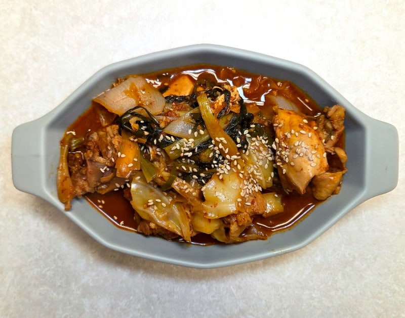 술안주, 해장하기 좋은 얼큰 파김치 닭매운탕, 파김치 닭볶음탕 레시피