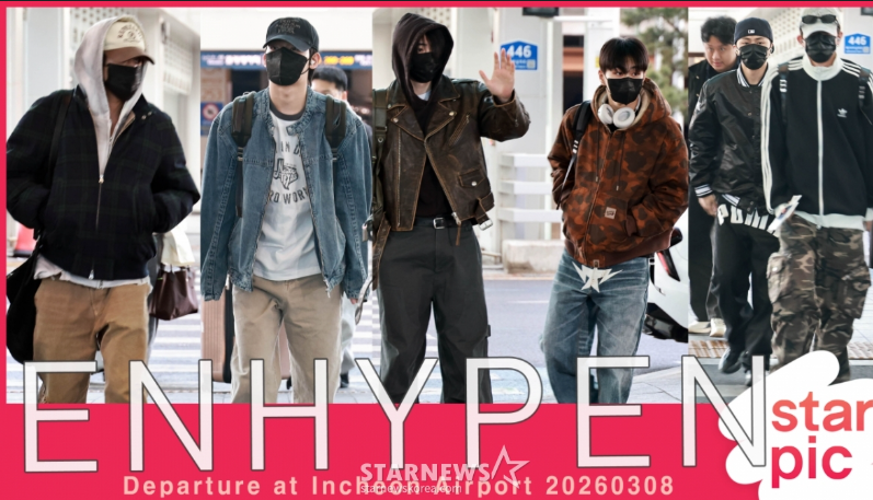 ENHYPEN's Dazzling Airport Fashion & Six-Week Long Run on Billboard 200