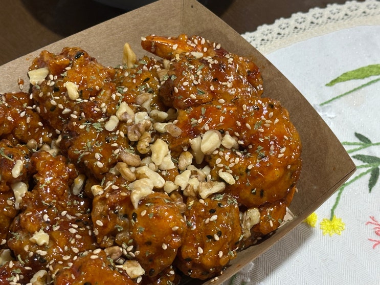  천안 신방통정지구 아이들이 좋아하는 닭강정 새우강정 맛집 속초장터 본닭강정&삼억닭강정