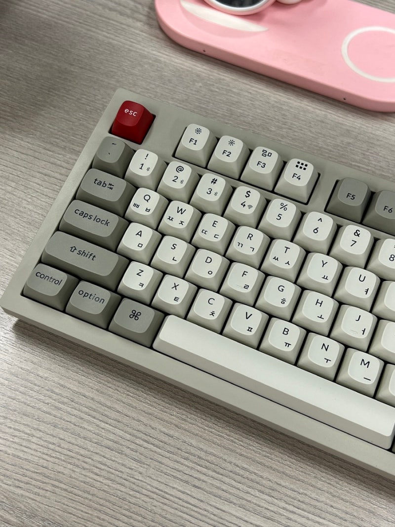 키크론 K10 PRO SE2 기계식 키보드 풀배열 사무용 맥북 키보드 레트로, 저소음 바나나축 키보드 ....