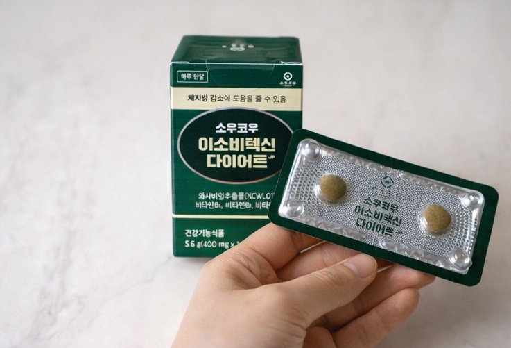  소우코우 공복 다이어트 후기, 이소비텍신 와사비잎추출물