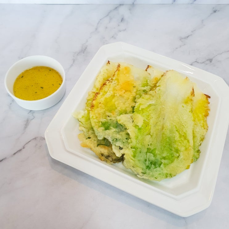  봄동전 바삭하게 부치는 법 지금 먹어야 제일 맛있는 봄동요리