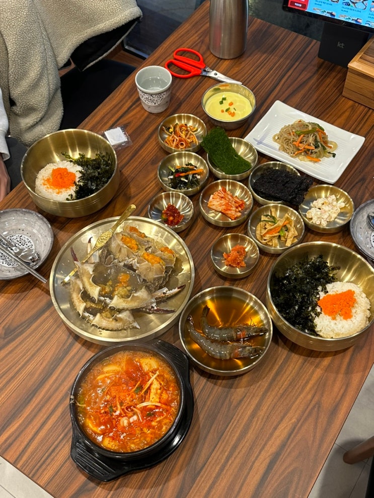  명동간장게장 꽃게나라 한식 맛집 발견
