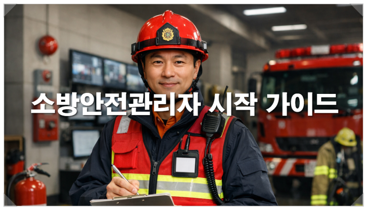  소방안전관리자 시작 가이드