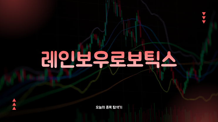 레인보우로보틱스 주가전망: 글로벌 시황 악화로 11% 급락, 지금 사도 될까?