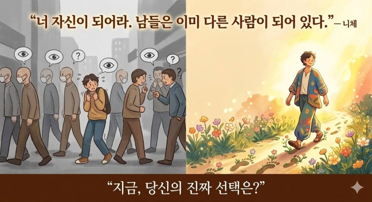  왜 우리는 남의 시선을 두려워할까｜니체 명언 (명언 3탄)