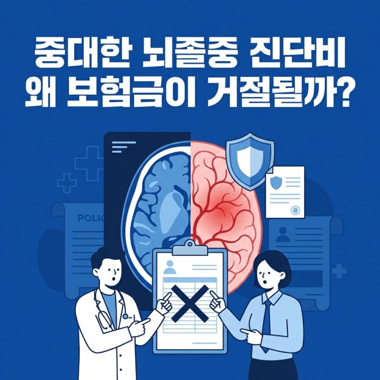  중대한 뇌졸중 CI 보험 보험금 지급 거절 원인과 해결 방안