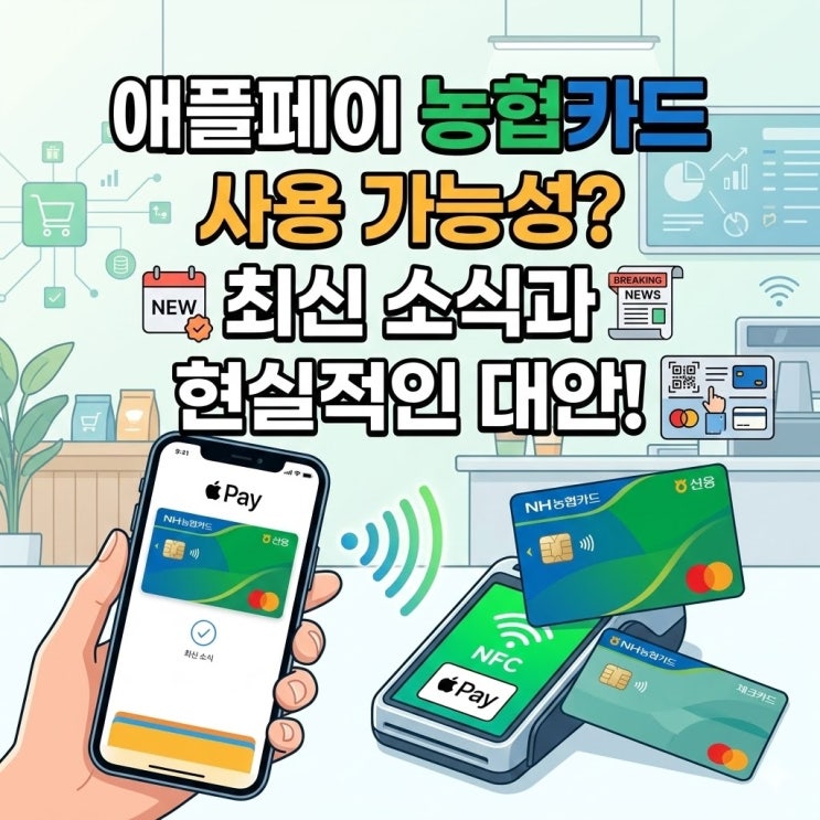  애플페이 농협카드 사용 가능성? 최신 소식과 현실적인 대안!