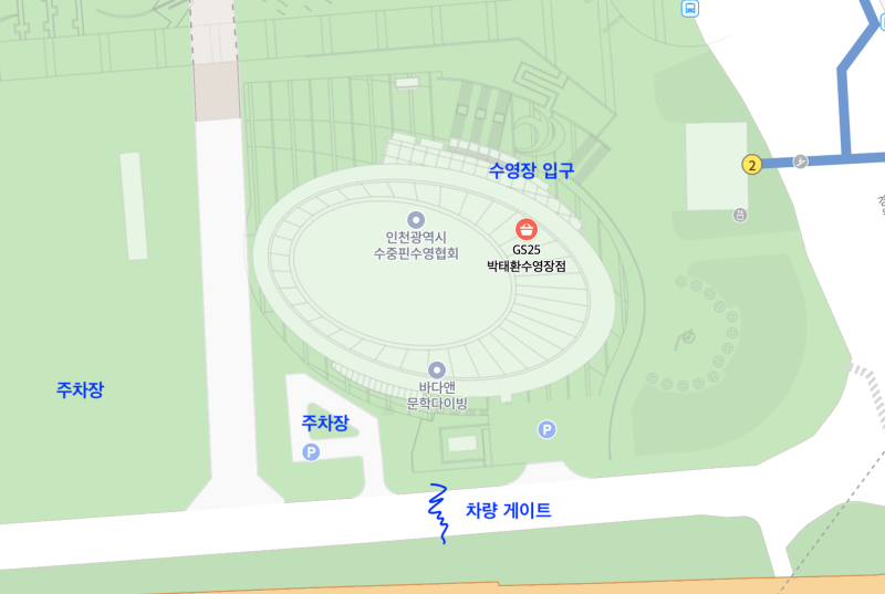 [자유수영] 인천 문학박태환수영장 평일 오후