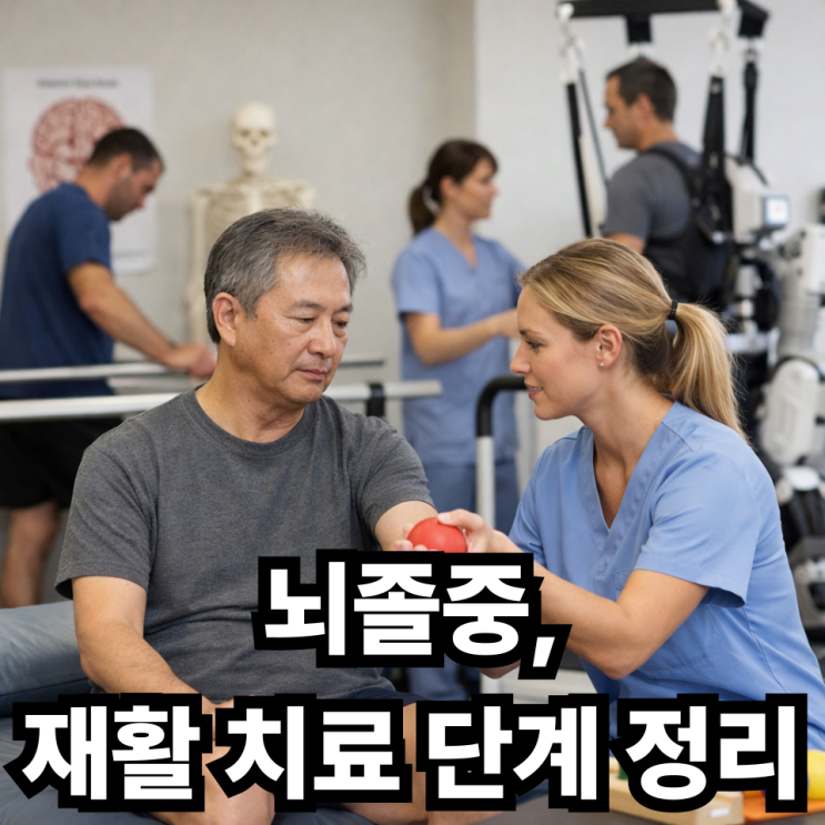  뇌졸중 환자 재활 치료 과정 정리｜회복을 위한 단계별 재활 가이드
