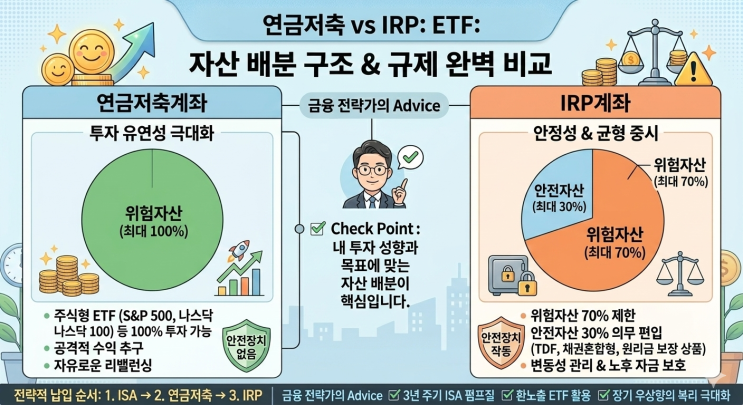  직장인 연말정산 필수템! 연금저축펀드 vs. IRP 나에게 맞는 황금 비율은? (6)