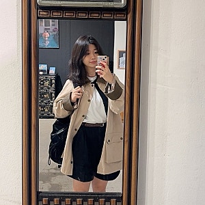 미쏘 워크자켓 내돈내산 후기 | 루즈핏 봄 아우터 코디 솔직 리뷰